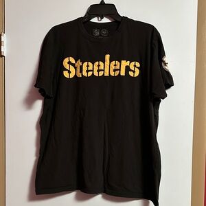 Pittsburg Steelers 47 Brand Embroidered T-Shirt